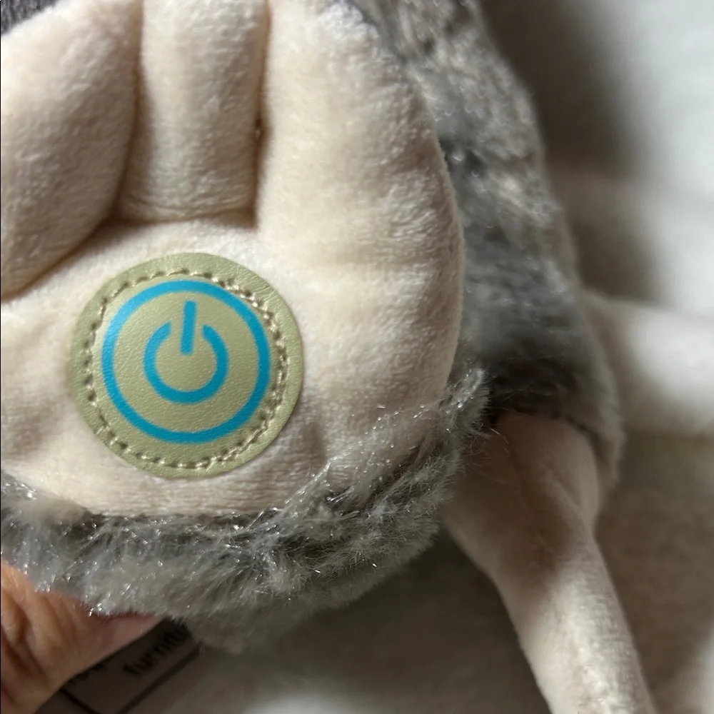 Plush Sloth health touch huggable massager Gray